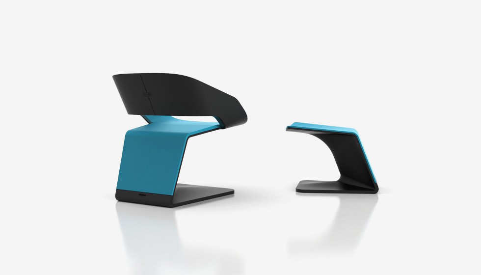 Ora-Gami chair with footrest | Ora-ïto
